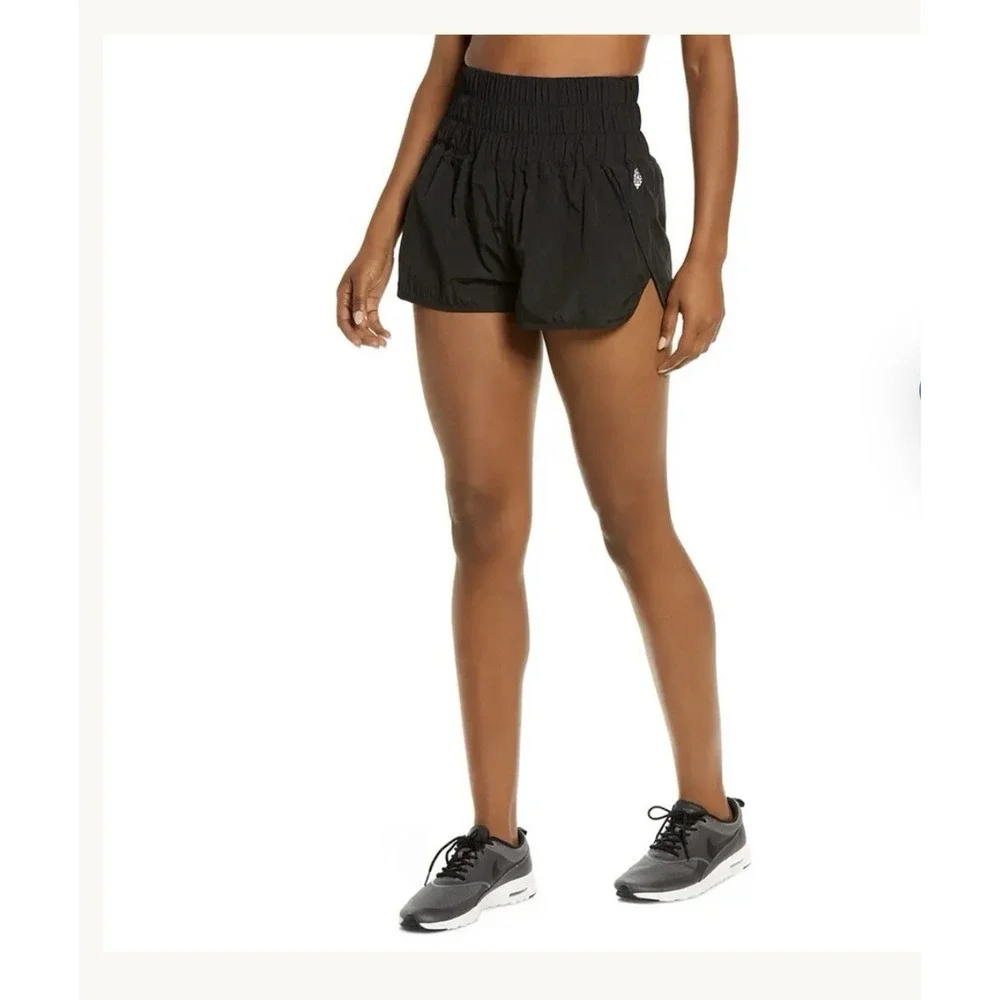 FP Movement Women's The Way Home Shorts‎ Black Sz XS Gym Training